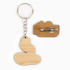 Брелок и значок новогодние «Зменый характер» - Фото 4