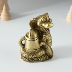 Копилка полистоун Змейка с лейкой - Фото 4