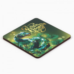 Магнит новогодний деревянный «Новый год: Чудес в новом году» - Фото 2