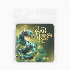 Магнит новогодний деревянный «Новый год: Чудес в новом году» - Фото 4