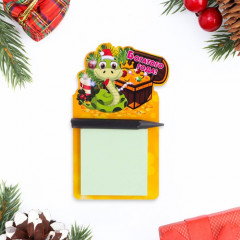 Магнит новогодний змея «Богатого Года!» - Фото 3