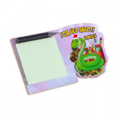 Магнит новогодний змея «Год без забот!» - Фото 1