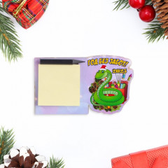 Магнит новогодний змея «Год без забот!» - Фото 2