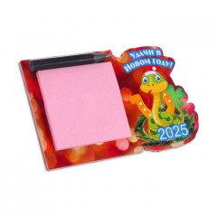 Магнит новогодний змея «Удачи!» - Фото 1