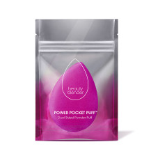Пуховка для пудры двухсторонняя «Power Pocket Puff» - Фото 4