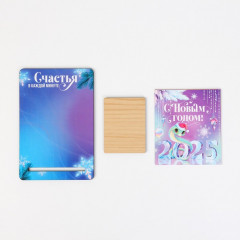 Календарь 2025 настольный на подставке дерево «Новый год: Снежная нежность» - Фото 3