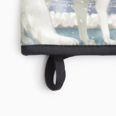 Варежка-прихватка «Мгновения зимы» - Фото 3