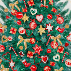 Набор салфеток «Golden Christmas» - Фото 3