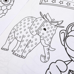 Раскраска «Удивительный гость» - Фото 4