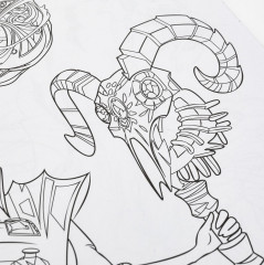 Раскраска «Волшебник Изумрудного города» - Фото 4