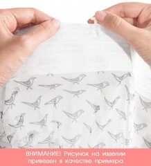 Комплект тюля с фотопринтом «Ёлочные украшения» - Фото 3