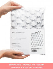 Комплект тюля с фотопринтом «Ёлочные украшения» - Фото 5