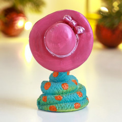 Фигурка сувенирная «Змейка в шляпке» - Фото 3