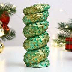 Фигурка сувенирная «Змея витая» - Фото 2