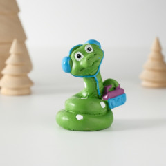 Фигурка сувенирная «Змей в наушниках с магнитофоном» - Фото 4