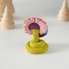 Фигурка сувенирная «Змея-индеец с маракасом» - Фото 3