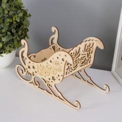 Шкатулка-сани «Змея. Узор» - Фото 2