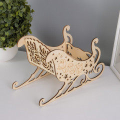 Шкатулка-сани «Змея. Узор» - Фото 3