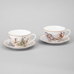 Набор чайных пар «Морозко» - Фото 2