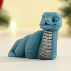 Мыло фигурное «Змейка Льдинка» - Фото 1