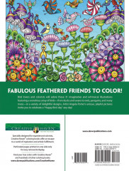 Creative Haven Fanciful Birds Coloring Book - Фото 1