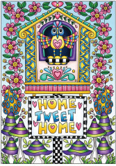 Creative Haven Fanciful Birds Coloring Book - Фото 2