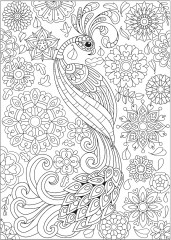 Creative Haven Fanciful Birds Coloring Book - Фото 8
