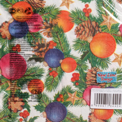 Набор салфеток бумажных «Шишки-шарики» - Фото 4