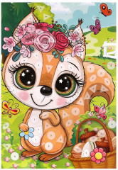 Геометрическая мозаика «Белочка» - Фото 2