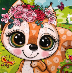 Геометрическая мозаика «Белочка» - Фото 3