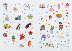 Стикербук «Хюгге и кошечки» - Фото 2