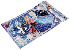 Аппликация. Мозаика мягкая «Снежная принцесса» - Фото 5