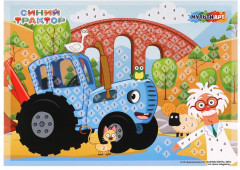 Мягкая мозаика «Синий трактор» - Фото 2