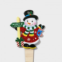 Топпер декоративный «Снеговик» - Фото 3