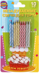 Набор свечей для торта - Фото 1