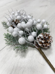 Ветка декоративная еловая - Фото 1