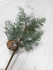 Ветка декоративная еловая - Фото 2