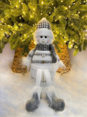 Фигурка декоративная «Снеговик в колпачке» - Фото 2