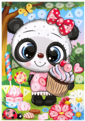 Геометрическая мозаика «Пандочка» - Фото 2