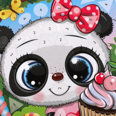 Геометрическая мозаика «Пандочка» - Фото 3