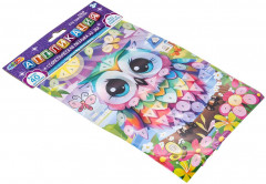 Геометрическая мозаика «Сова» - Фото 1