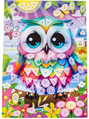 Геометрическая мозаика «Сова» - Фото 2