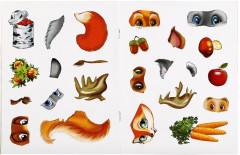 Лесные животные. 24 наклейки - Фото 1