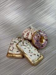 Набор елочных игрушек «Розовый капкейк» - Фото 2