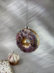 Набор елочных игрушек «Розовый капкейк» - Фото 4