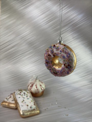 Набор елочных игрушек «Розовый капкейк» - Фото 5