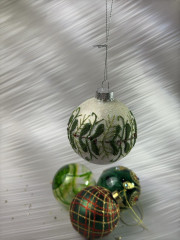 Набор елочных игрушек «Изумруд» - Фото 2