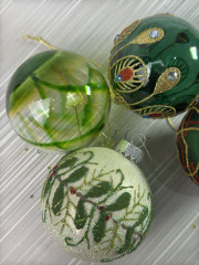 Набор елочных игрушек «Изумруд» - Фото 7