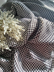 Ткань костюмная «Твид тонкий гусиная лапка», плотность 210 гр, отрез 1 метр - Фото 1