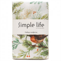 Комплект салфеток декоративных «Лес» - Фото 4